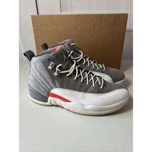 Size 9.5 - Air Jordan 12 Retro Cool Grey Pre-Owned With Replacement Box